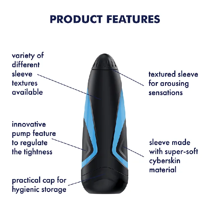 Satisfyer Male Sex Toys Satisfyer Men One Textured Male Masturbator