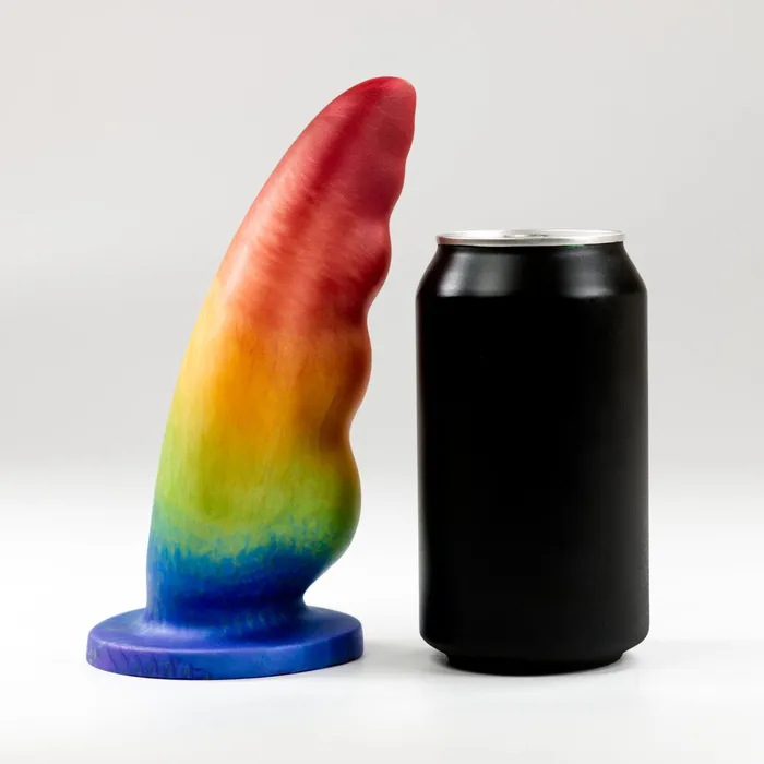 ThemFriends Familiar Large Rainbow Pride Fade Extra Soft SECOND Ready to Ship Male Sex Toys