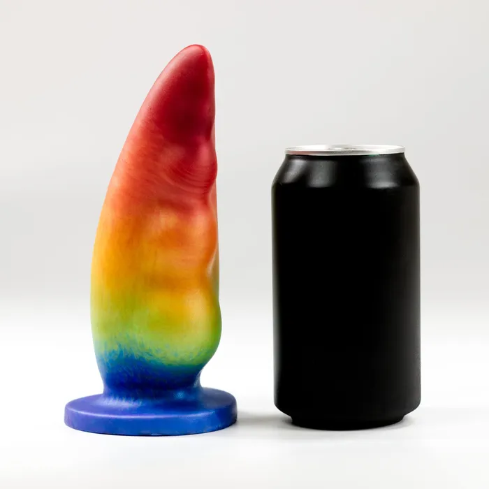 ThemFriends Familiar Large Rainbow Pride Fade Extra Soft SECOND Ready to Ship Male Sex Toys