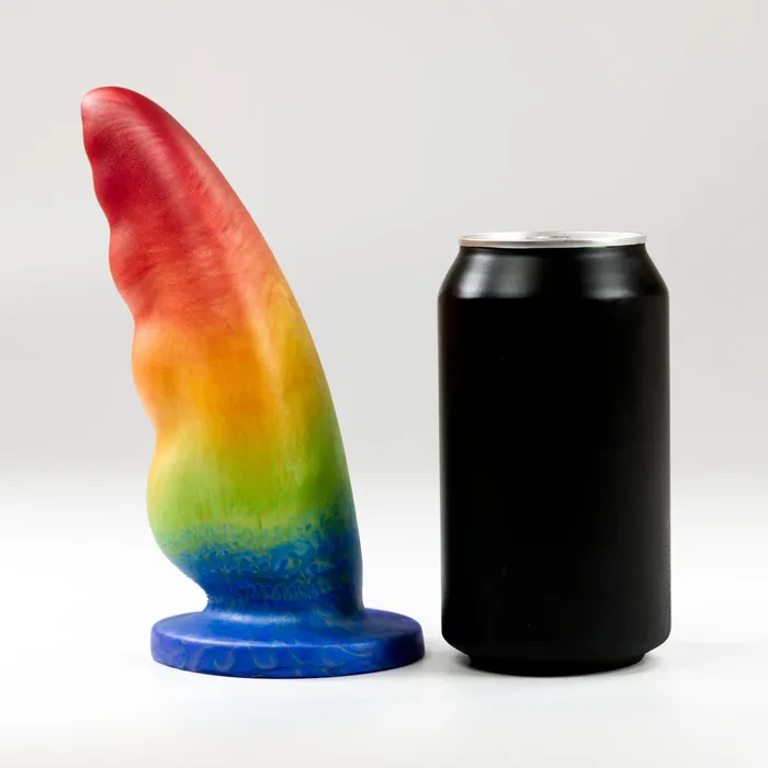 ThemFriends Familiar Large Rainbow Pride Fade Extra Soft SECOND Ready to Ship Male Sex Toys