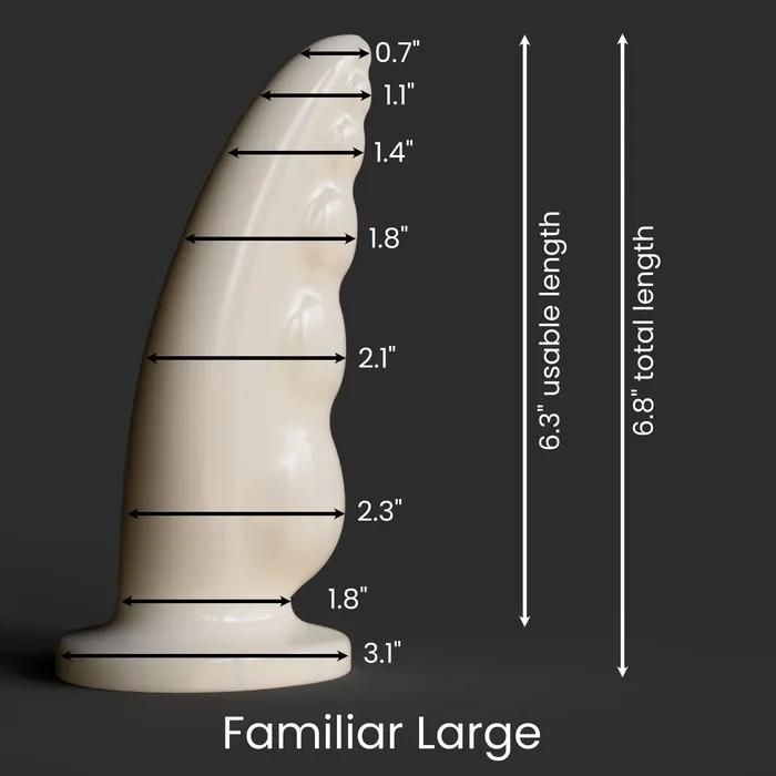 ThemFriends Familiar Large Rainbow Pride Fade Extra Soft SECOND Ready to Ship Male Sex Toys