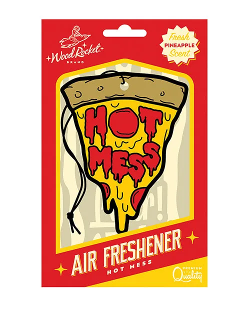 Wood Rocket Hot Mess Air Freshener Pineapple Wood Rocket LLC Vibrators