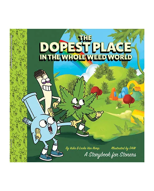 Wood Rocket LLC Female Sex Toys Wood Rocket The Dopest Place In The Whole Weed World Adult Storybook