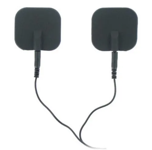 Zeus Anal Zeus Deluxe Electro Pads 2Pack Black