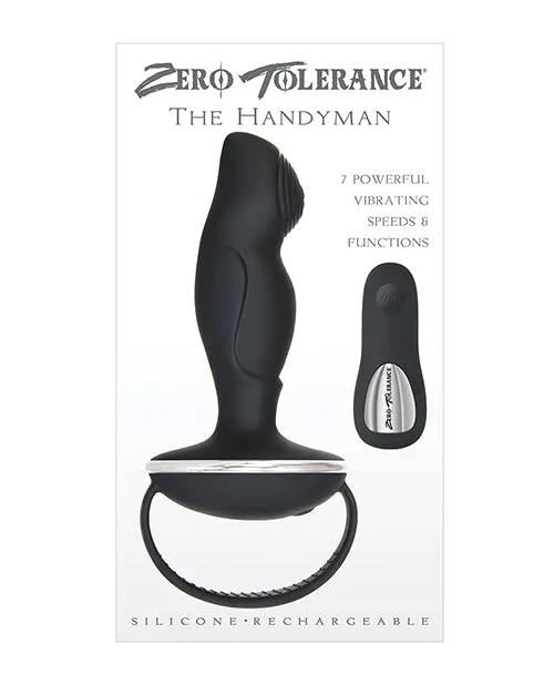 Anal Zero Tolerance Zero Tolerance Handyman Black