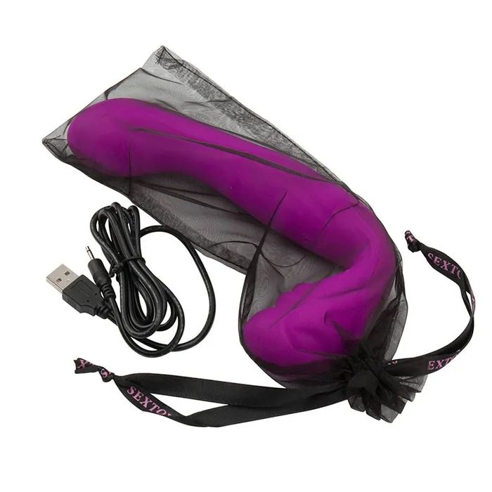 Female Sex Toys Double Ended Strapless strapon Dildo Vibrator Own Pleasures