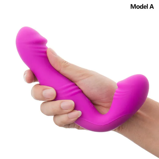 Female Sex Toys Double Ended Strapless strapon Dildo Vibrator Own Pleasures