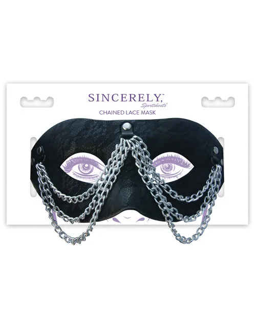 Sportsheets Couples Sincerely Chained Lace Mask