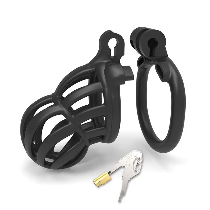 CHASTITY CAGE CO 3D Stegosaurus Narrow Face Chastity Device Kit Male Sex Toys