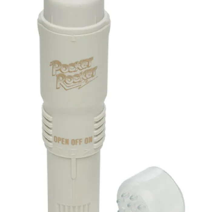 Doc Johnson Male Sex Toys The Original Pocket Rocket White