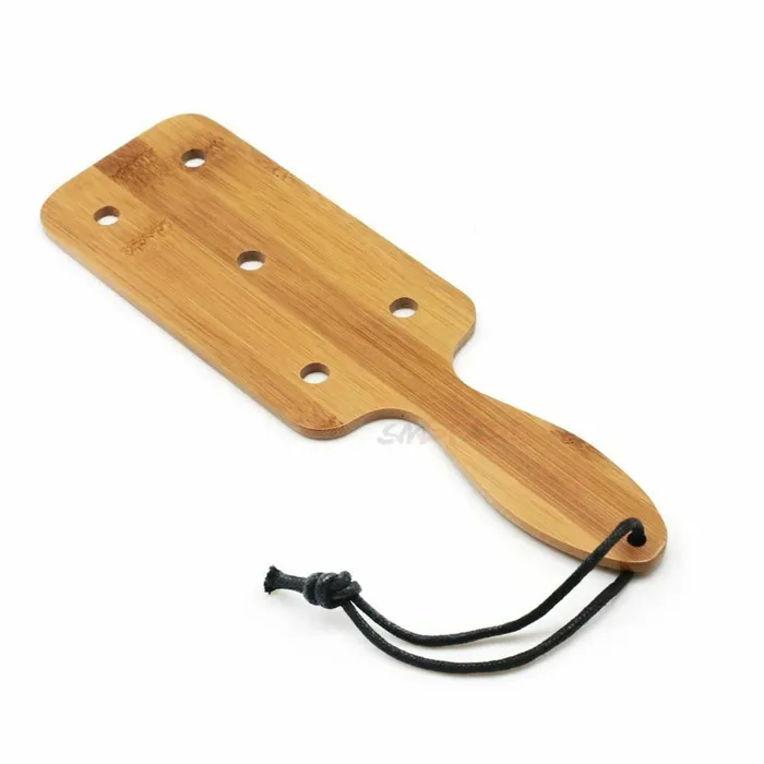 House of Dasein Male Sex Toys Paddles Wide With Holes Natural Bamboo Spanking Paddle Bdsm Toy House of Dasein Male Sex Toys Paddles Wide With Holes Natural Bamboo Spanking Paddle Bdsm Toy