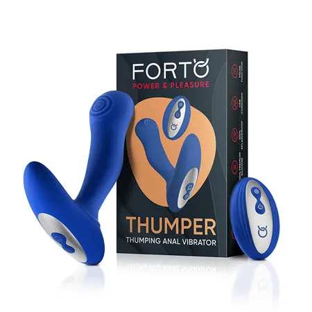 Forto Male Sex Toys Forto Thumper Vibrating Anal Plug