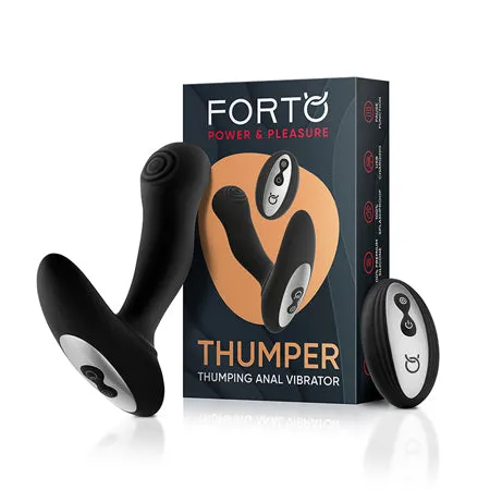 Forto Male Sex Toys Forto Thumper Vibrating Anal Plug