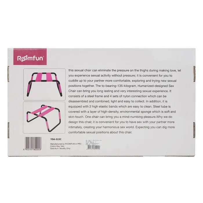 Vibrators Daytona Sex Chair Adjustable Height Pink