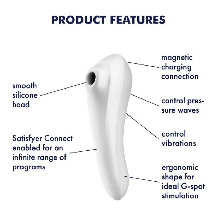 Vibrators Windsor Satisfyer Dual Pleasure White