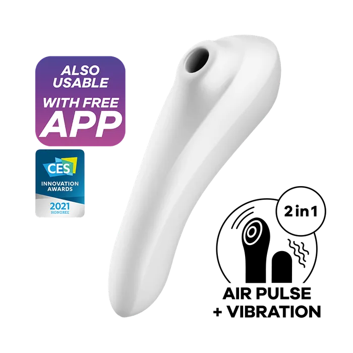 Vibrators Windsor Satisfyer Dual Pleasure White