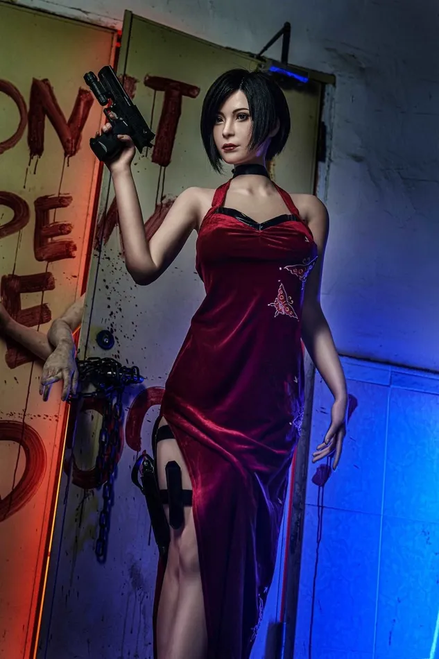 Adas Costume and Shoes GAME LADY DOLL Vibrators