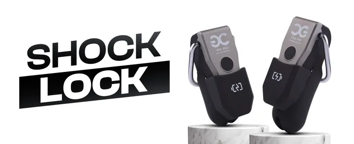 FRISKY BUSINESS SG Shock Lock APP Control Chastity Cock Cage Male Sex Toys