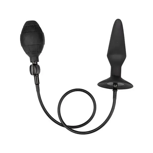 Anal CalExotics Large Silicone Inflatable Plug Black