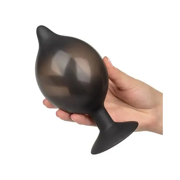 Anal CalExotics Large Silicone Inflatable Plug Black