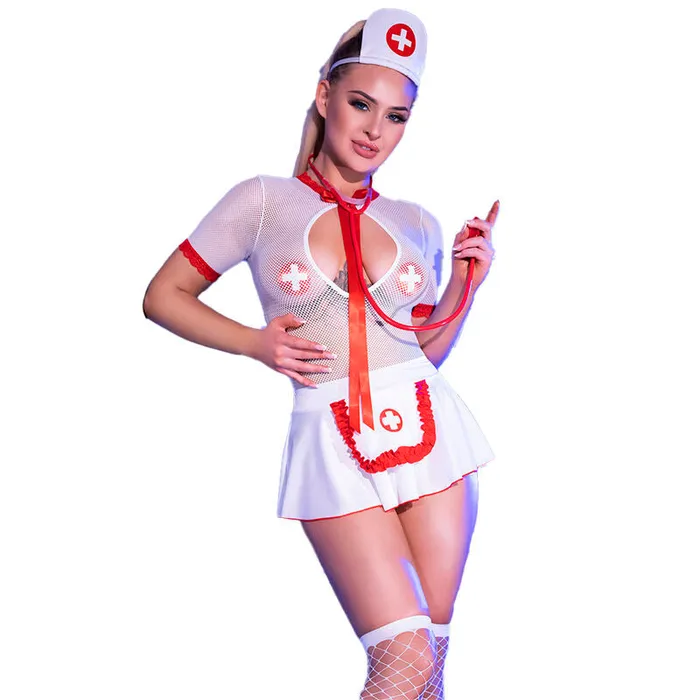 CHILIROSE Vibrators CHILIROSE CR 4365 COSTUME NURSE SEXY SM