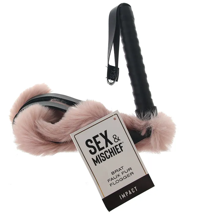 Couples Sportsheets Sex Mischief Brat Faux Fur Flogger