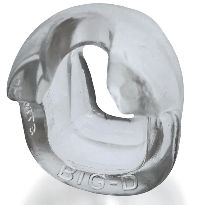 Dildos Oxballs Oxballs BigD Shaft Grip Cockring Clear