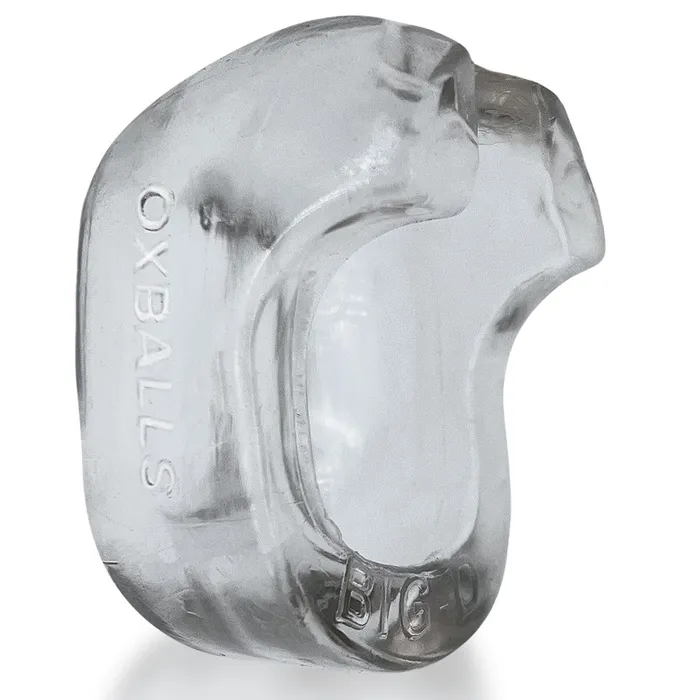 Dildos Oxballs Oxballs BigD Shaft Grip Cockring Clear