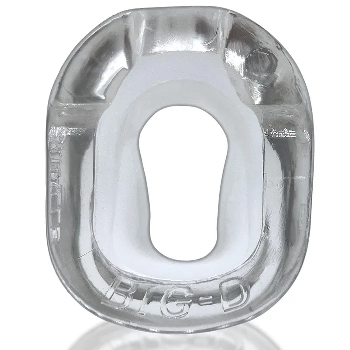 Dildos Oxballs Oxballs BigD Shaft Grip Cockring Clear