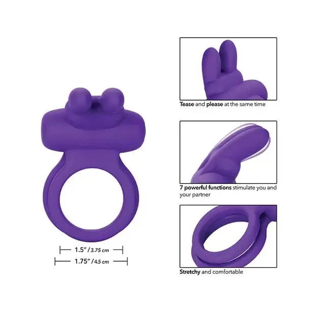 Female Sex Toys CalExotics Silicone Rechargeable Enhancer Female Sex Toys CalExotics Silicone Rechargeable Enhancer
