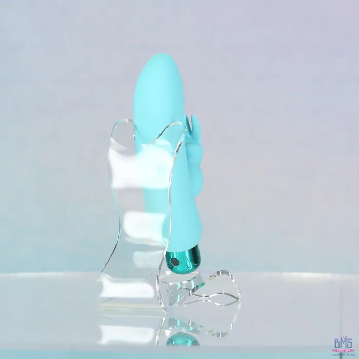Female Sex Toys PowerBullet PowerBullet Alices Bunny Rechargeable Bullet with Removable Rabbit Sleeve Teal