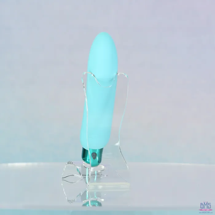 Female Sex Toys PowerBullet PowerBullet Alices Bunny Rechargeable Bullet with Removable Rabbit Sleeve Teal