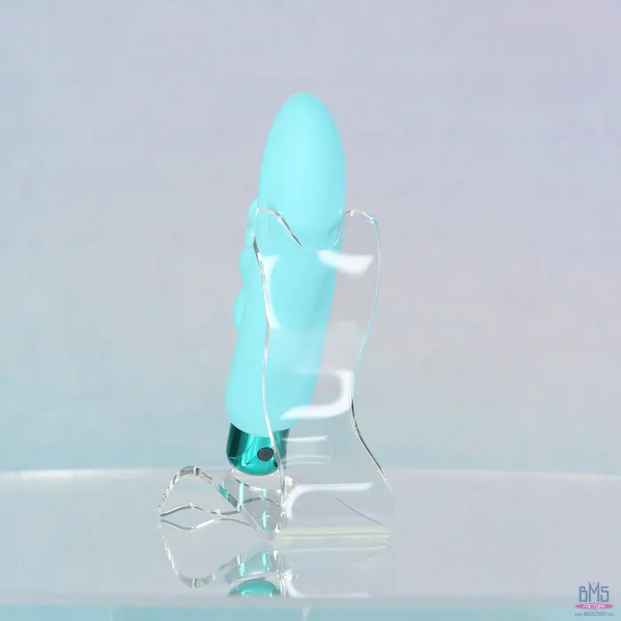Female Sex Toys PowerBullet PowerBullet Alices Bunny Rechargeable Bullet with Removable Rabbit Sleeve Teal