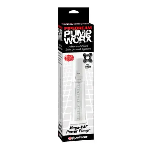 Female Sex Toys Pump Worx Pipedream Pump Worx MEGAVAC Power Pump ClearWhite Female Sex Toys Pump Worx Pipedream Pump Worx MEGAVAC Power Pump ClearWhite