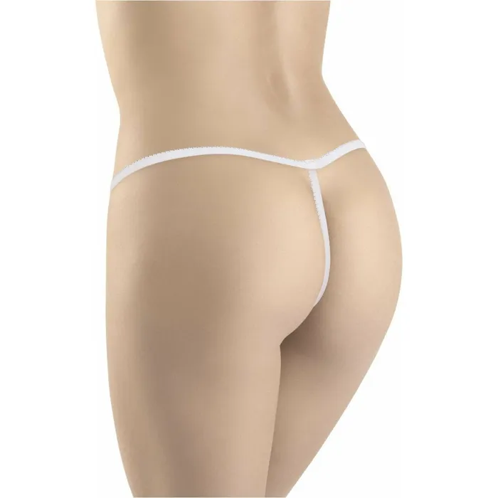 Female Sex Toys Sexy Latex Crotchless Panty Yellow OS Other Brands