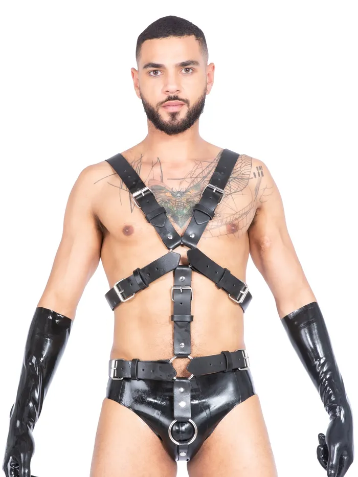 HonourSkintwocom Female Sex Toys Mens Leather Body Harness
