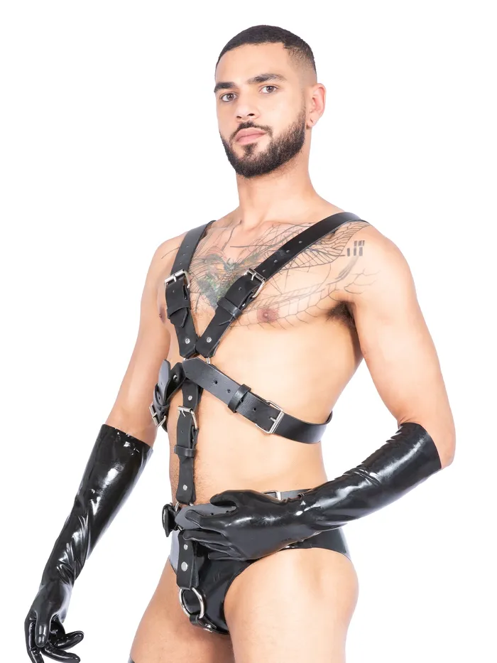 HonourSkintwocom Female Sex Toys Mens Leather Body Harness HonourSkintwocom Female Sex Toys Mens Leather Body Harness