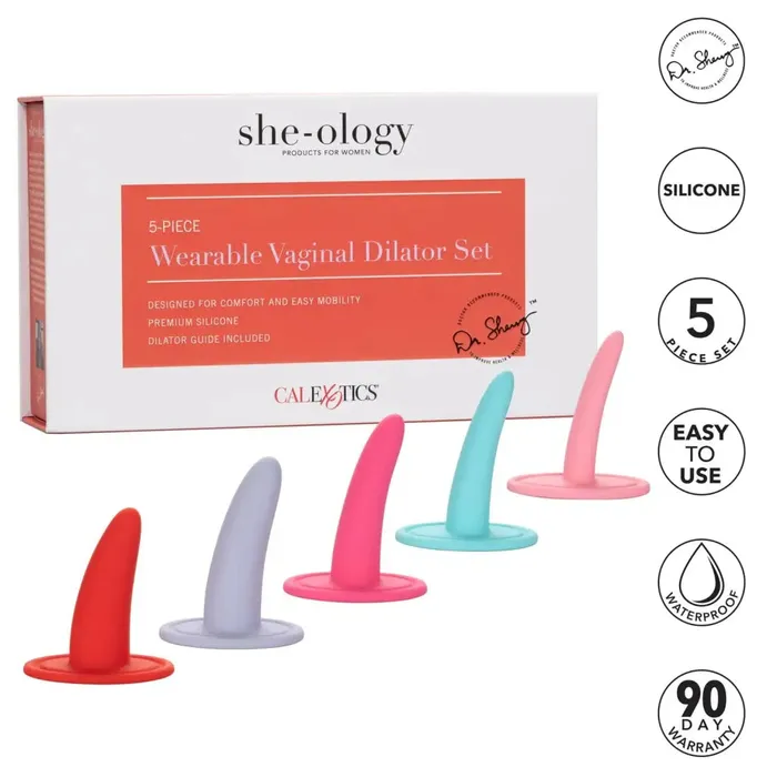 Male Sex Toys CalExotics Sheology 5pc Vaginal Dilator Set Male Sex Toys CalExotics Sheology 5pc Vaginal Dilator Set