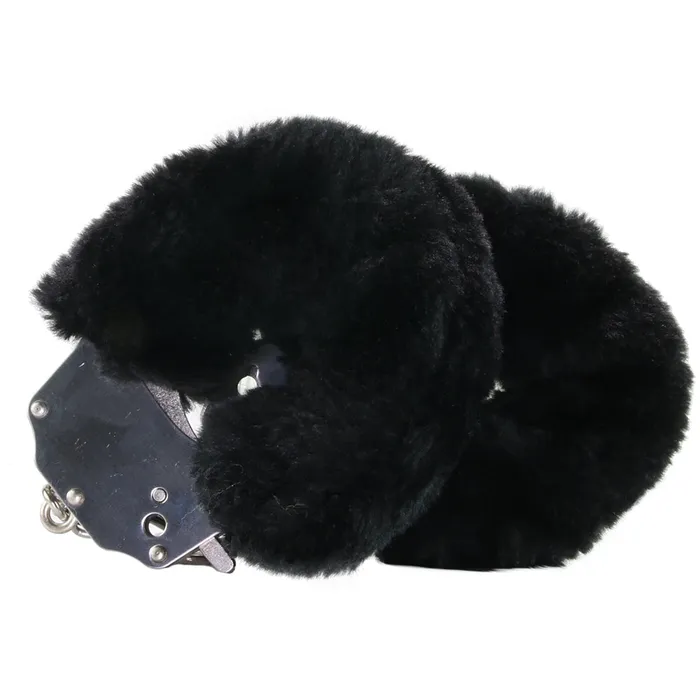 Pipedream Couples Fetish Fantasy Beginners Furry Cuffs in Black