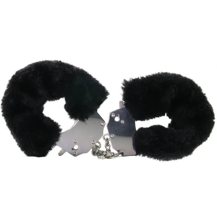 Pipedream Couples Fetish Fantasy Beginners Furry Cuffs in Black