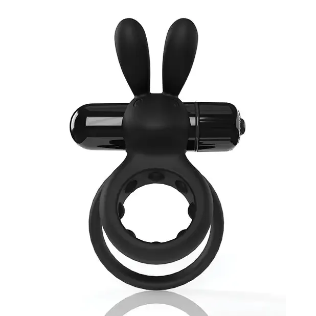 Screaming O Vibrators Screaming O 4B Ohare Vibrating Rabbit Double Cockring