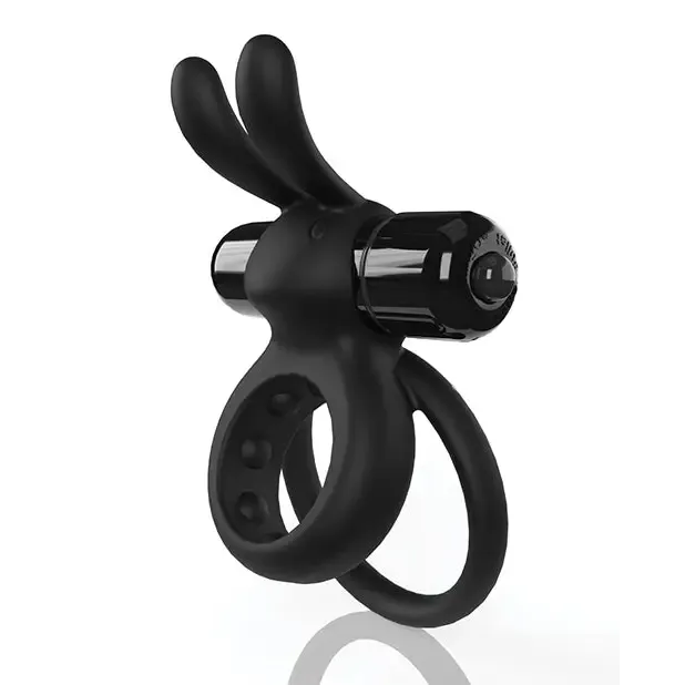 Screaming O Vibrators Screaming O 4B Ohare Vibrating Rabbit Double Cockring