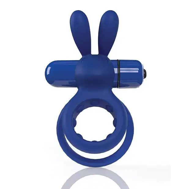 Screaming O Vibrators Screaming O 4B Ohare Vibrating Rabbit Double Cockring