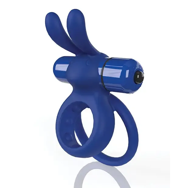 Screaming O Vibrators Screaming O 4B Ohare Vibrating Rabbit Double Cockring
