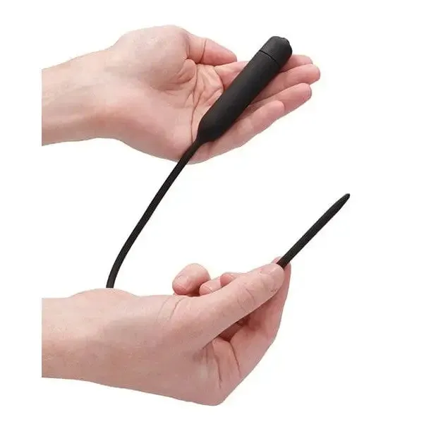 Shots Ouch Extra Long Urethral Sounding Silicone Vibrating Bullet Plug Black Shots America Anal Shots Ouch Extra Long Urethral Sounding Silicone Vibrating Bullet Plug Black Shots America Anal
