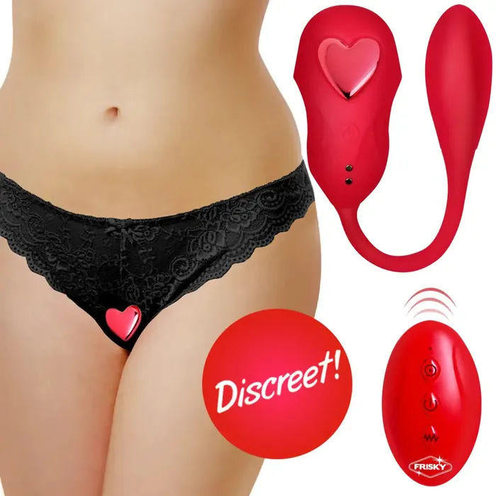 XR Brands Female Sex Toys Double Love Connection Silicone Panty Vibe With Remote Control XR Brands Female Sex Toys Double Love Connection Silicone Panty Vibe With Remote Control