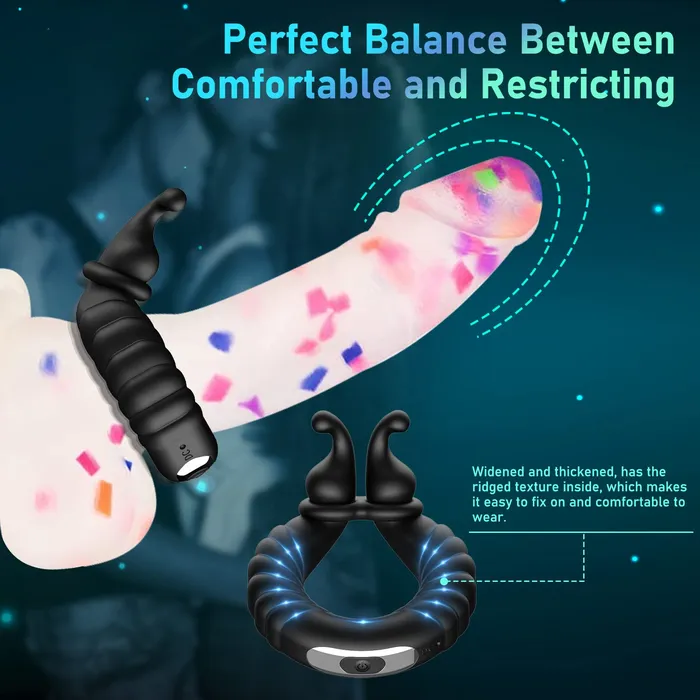 Amovibe Vibrating Cock Ring Couples Amovibe Vibrating Cock Ring Couples