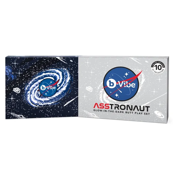 BVIBE Anal bVibe Asstronaut Glowinthedark Butt Play Set