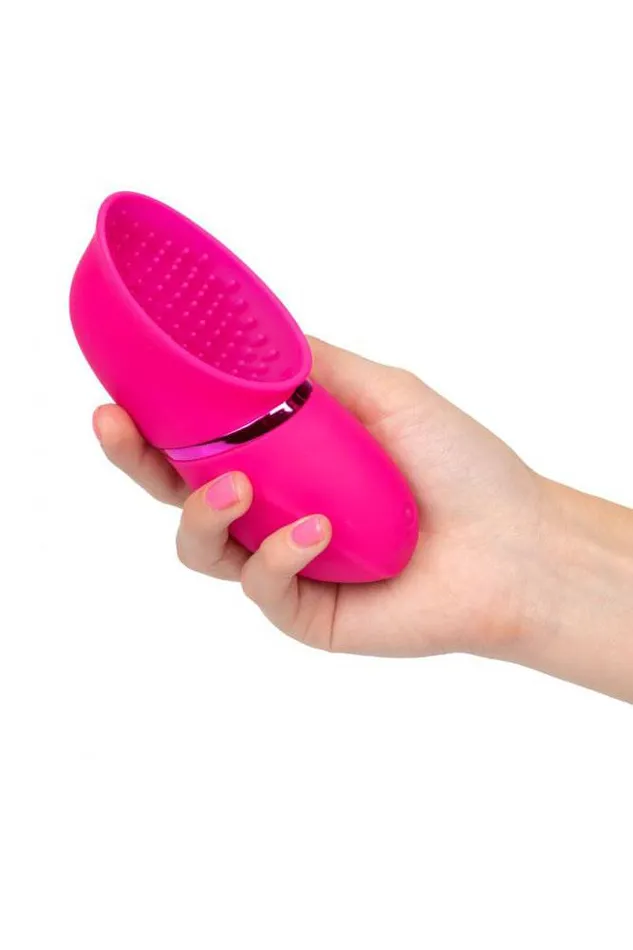 Cal Exotics Intimate Pump Rechargeable Full Coverage Pump Pink Cal Exotics Female Sex Toys