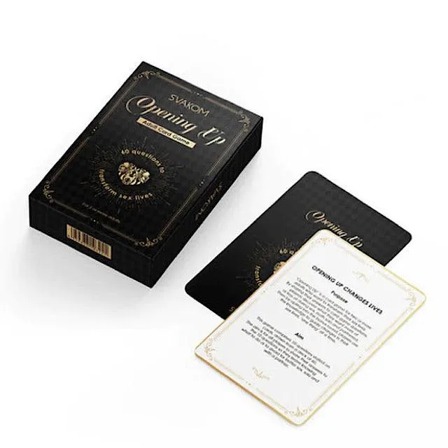 Couples Svakom Opening Up Adult Card Game by Svakom